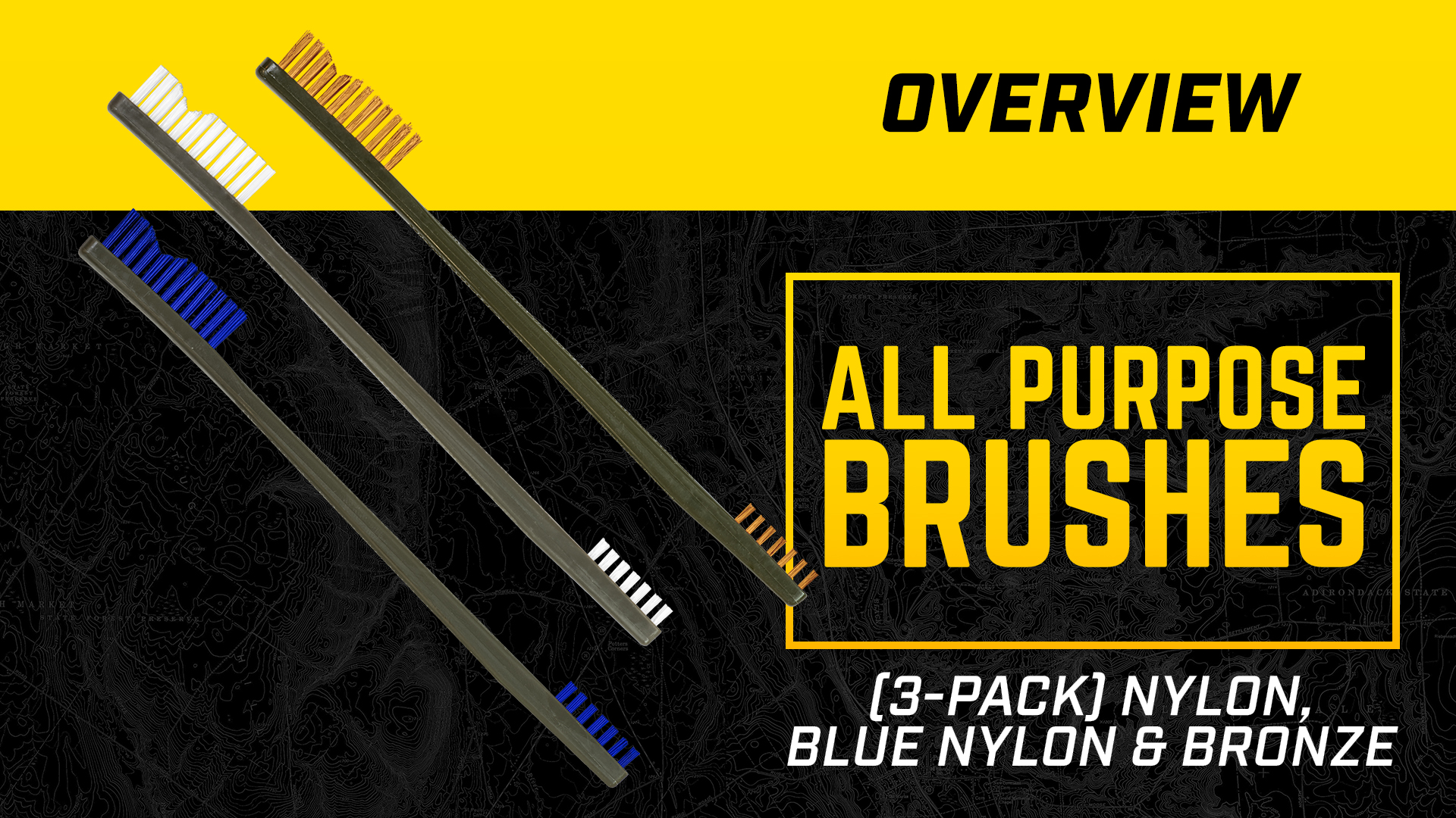 Amazon.com : Otis Technology 3 Pack AP Brushes (Nylon/Blue Nylon